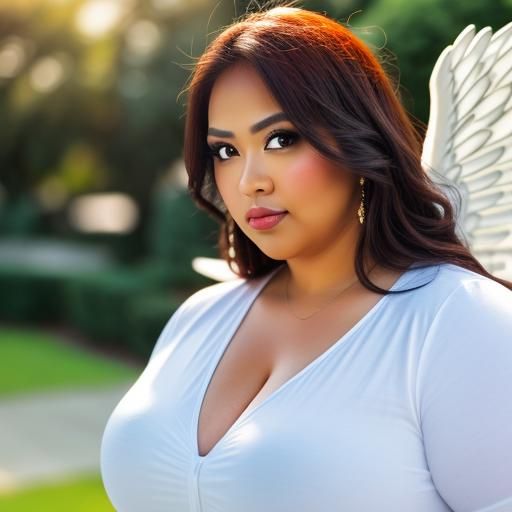 Angelic Portrait: Professional Photography with Bokeh