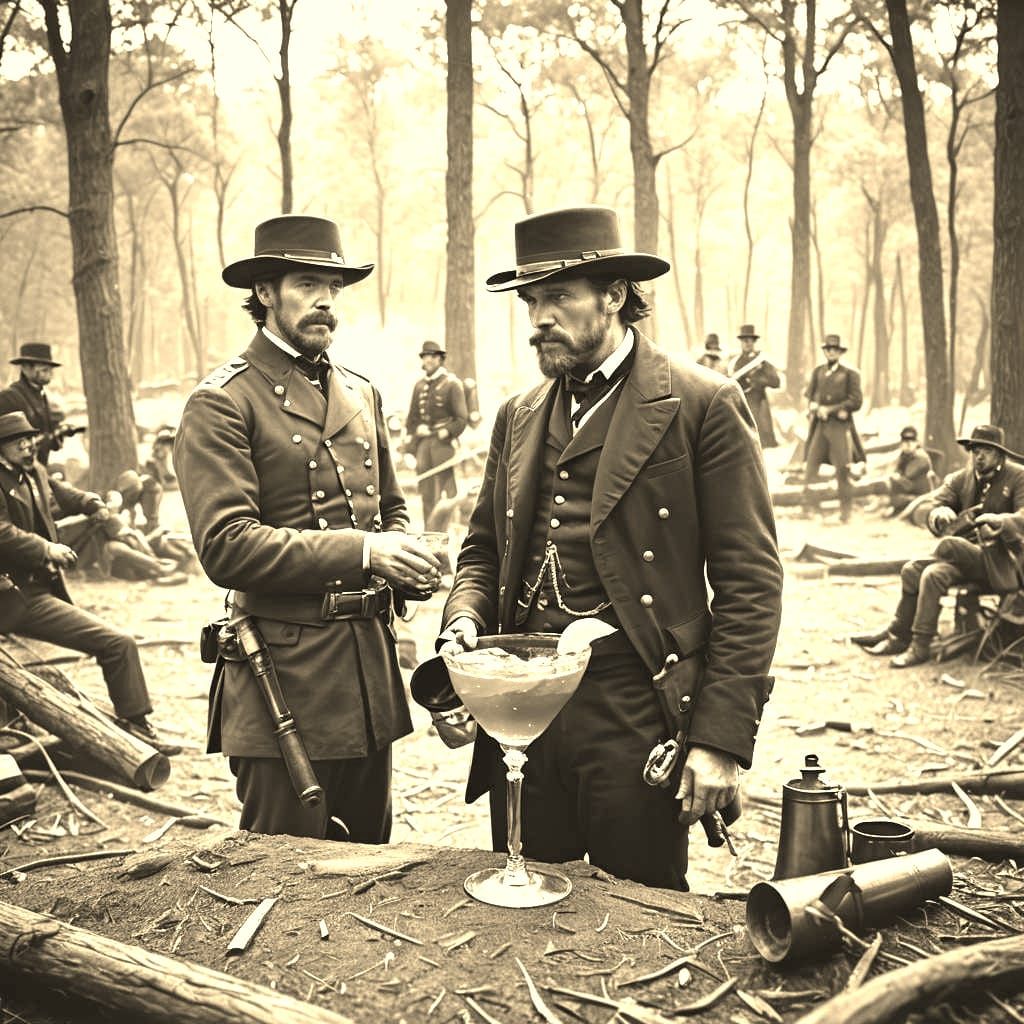 Cinematic Civil War Molotov Cocktail Film Still