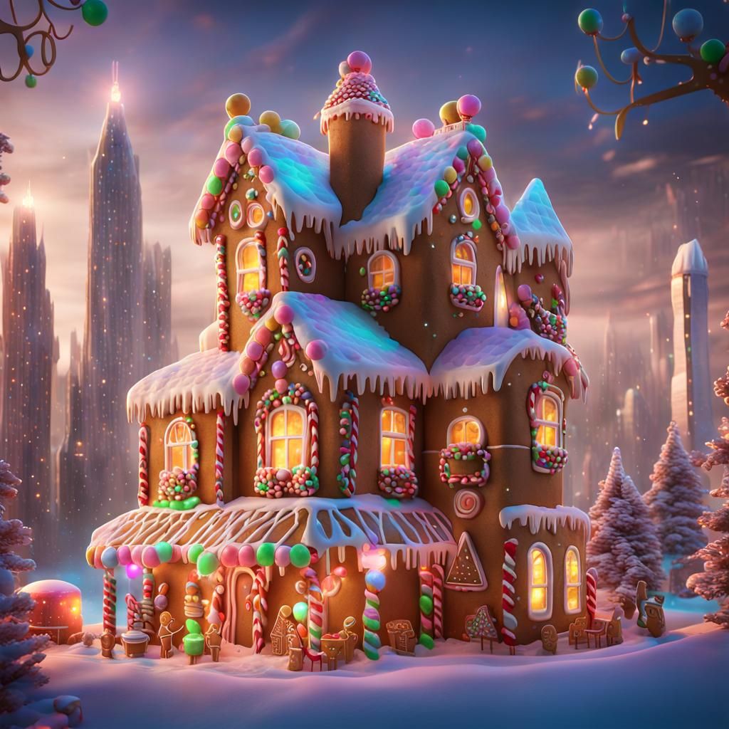 Christmas Gingerbread House