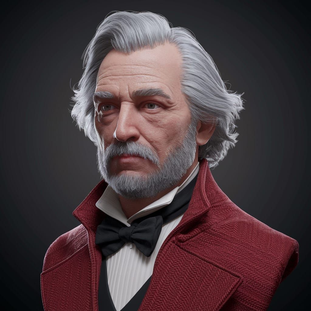 Ethereal Warrior in Triadic Colors