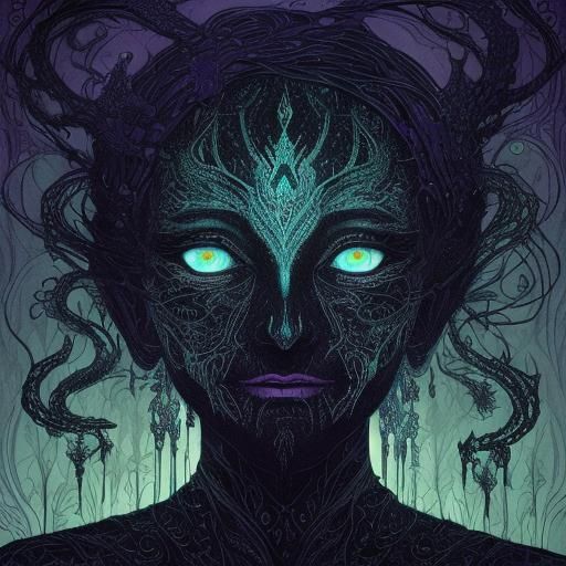 Demons in the Dark: A 3D Rendering