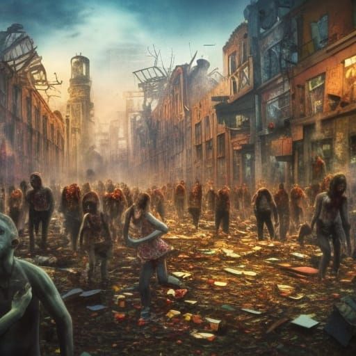 Humanity desperate after exhausting all resources