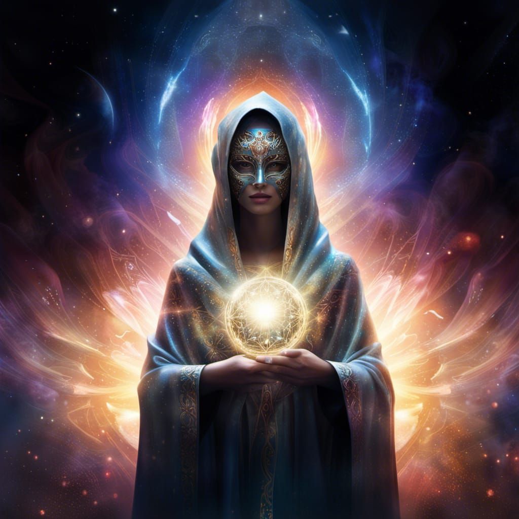 Ioun Goddess in Detailed Matte Painting