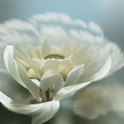 Golden Dandelion Blooms in Epic Stormy Sky