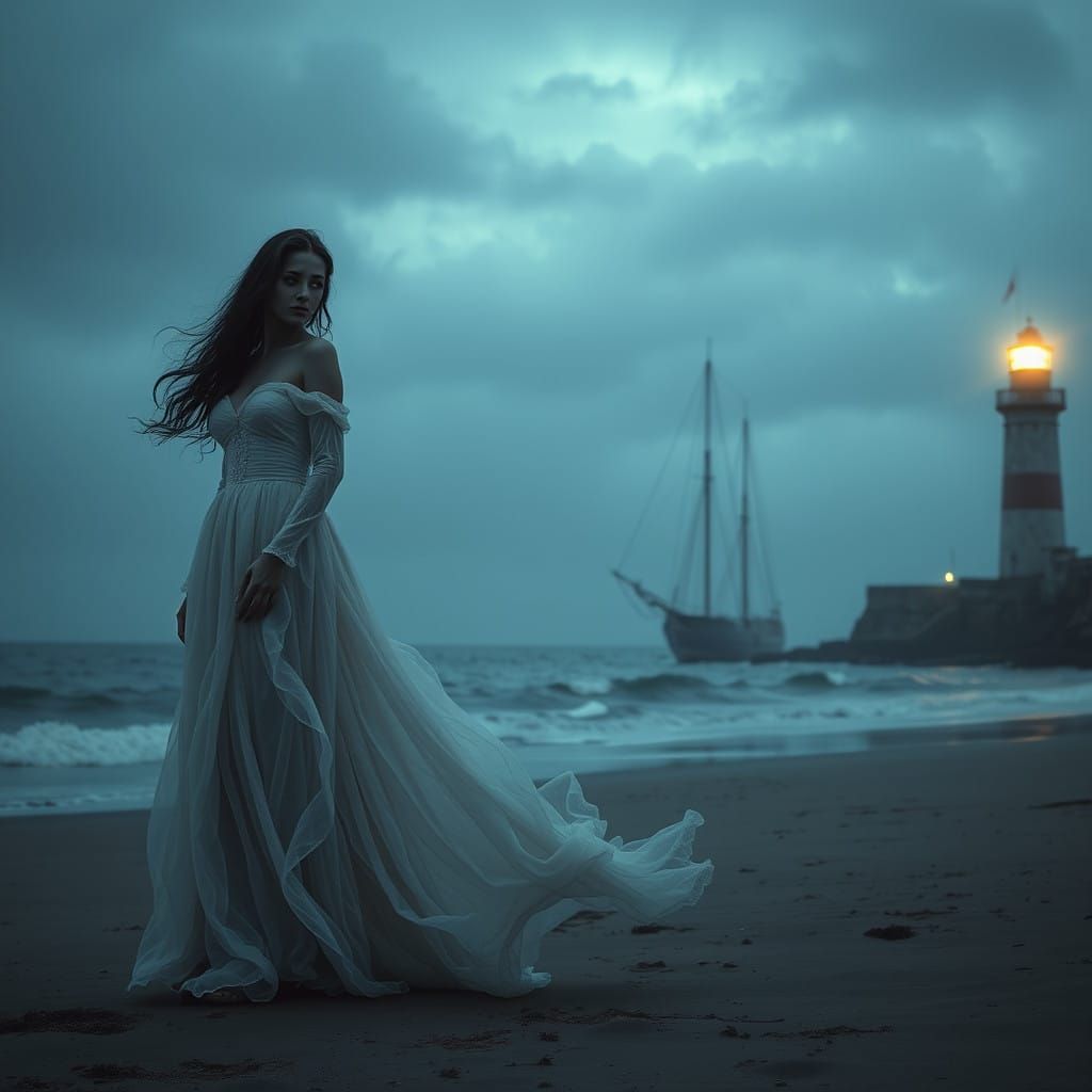 Surreal Spirit of the Haunted Shore