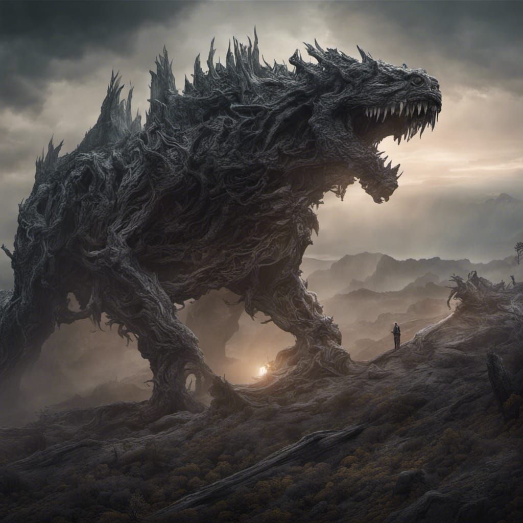 Eerie Noonwraith Haunts Moonlit Battlefield