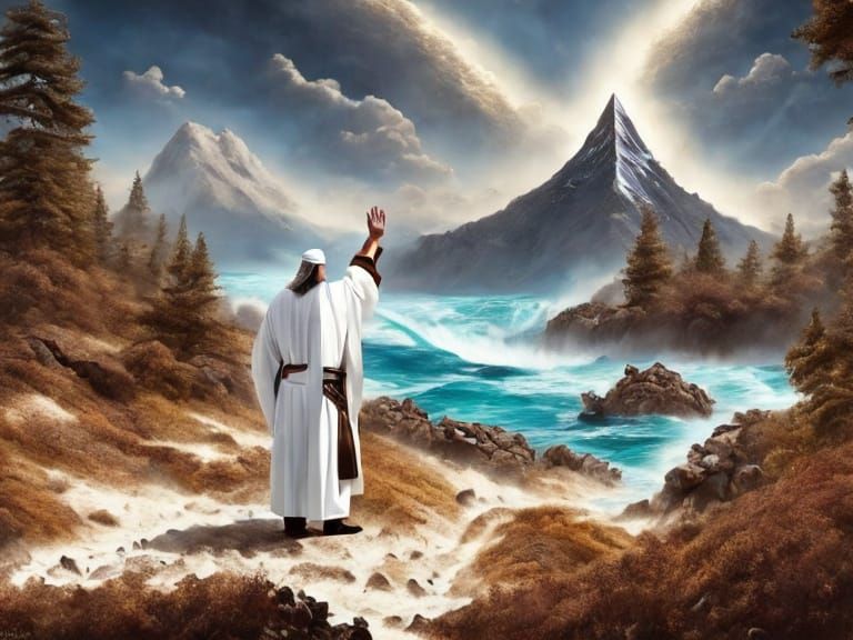 Faith Moves Mountains Digital Artwork