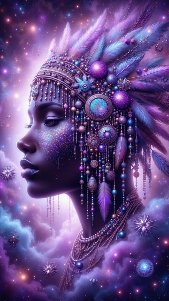 Purple Haze in a Mystic Aura