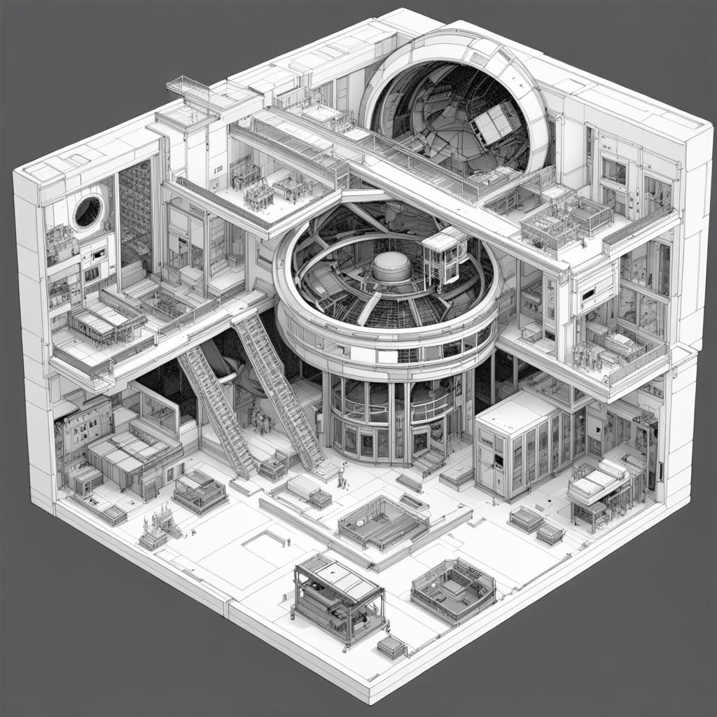 Space Station - Engineering Area