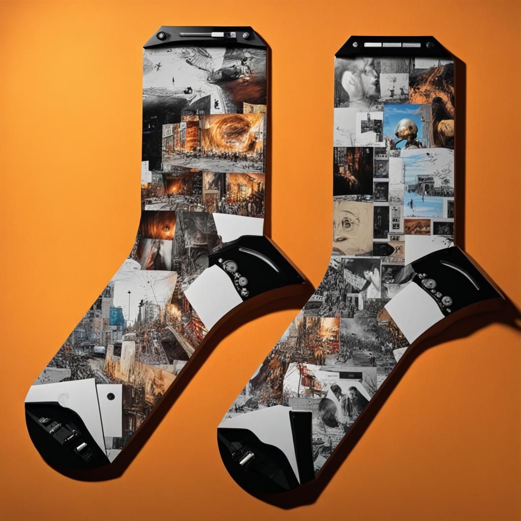 Detailed Image of a Modern Electronic Circuit Board