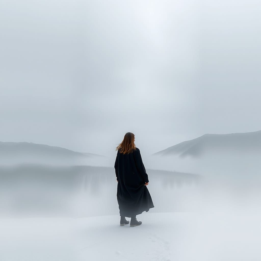 Surreal Dream Entities in Fantastical Landscape