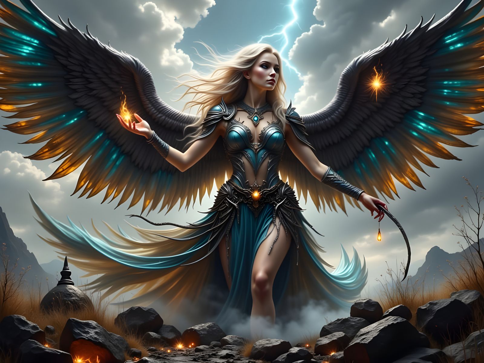 Divine Angel of Salvation and Death