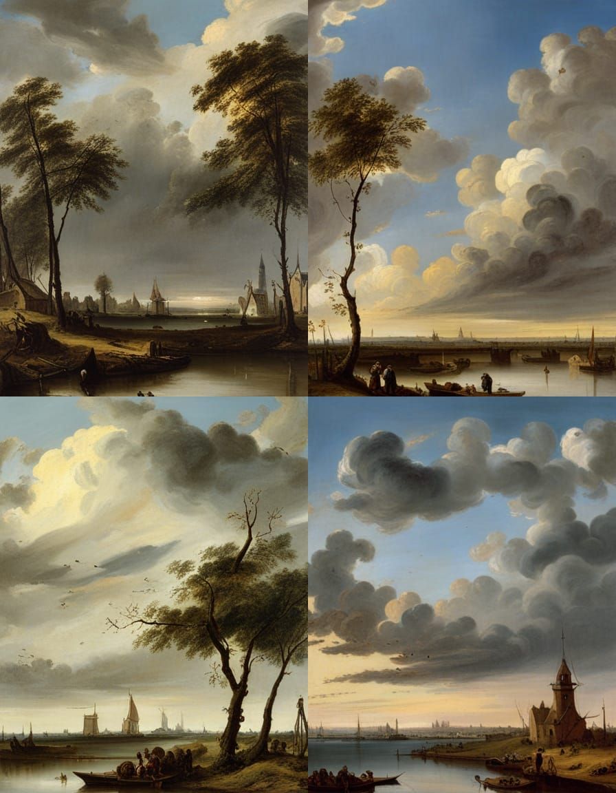Dutch Golden Age Landscape Painting