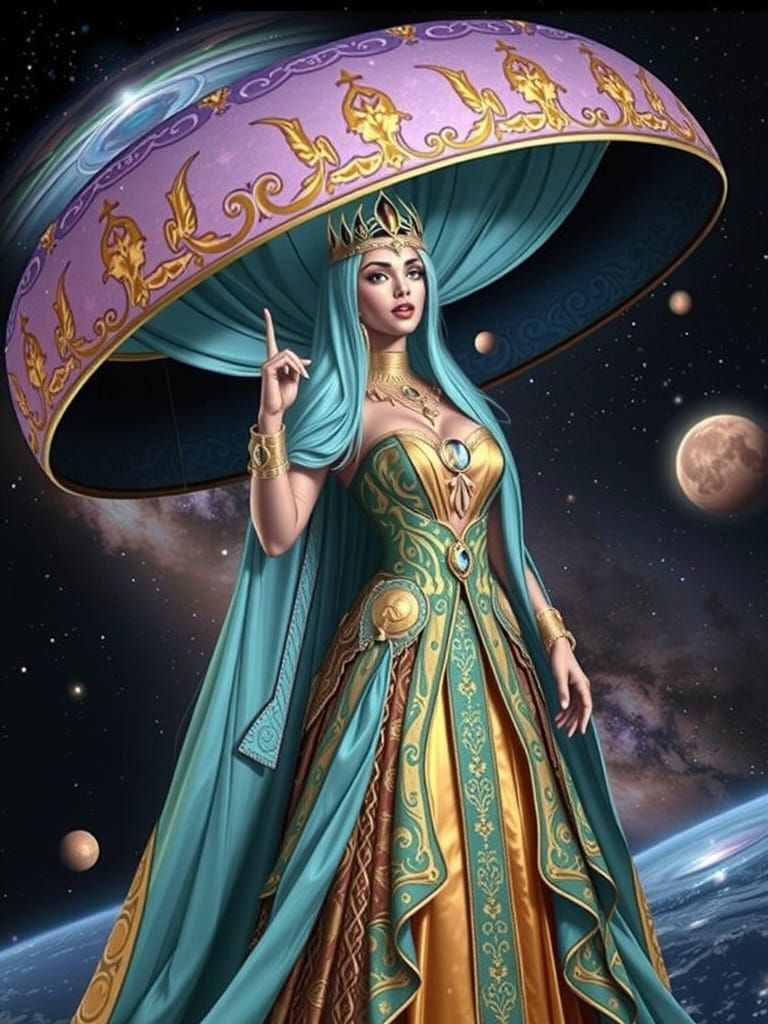 Cosmic Queen: Zeerust in the Cosmos