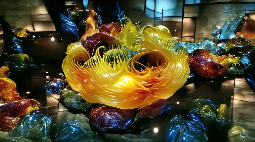 Chihuly Inspired Glass Art