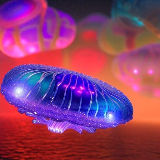 Giant Head, Small Tentacles, Jellyfish