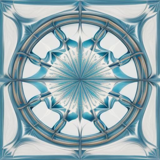 Abstract Pointillism: Geometric Forms in Hyperrealism