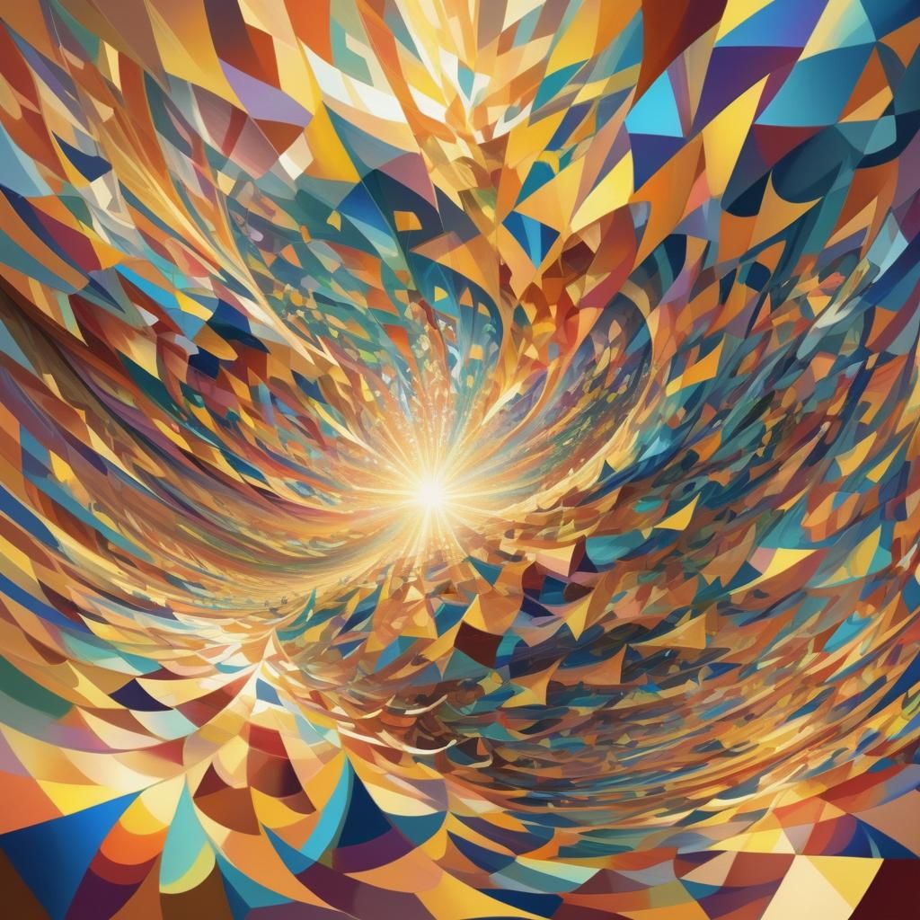 Kaleidoscopic landscape, masterpiece