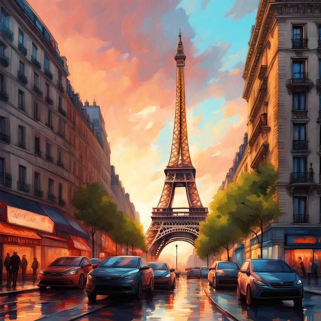 Eiffel Tower in New York, Splash Art
