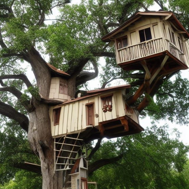 Pokémon-Inspired Tree House Design