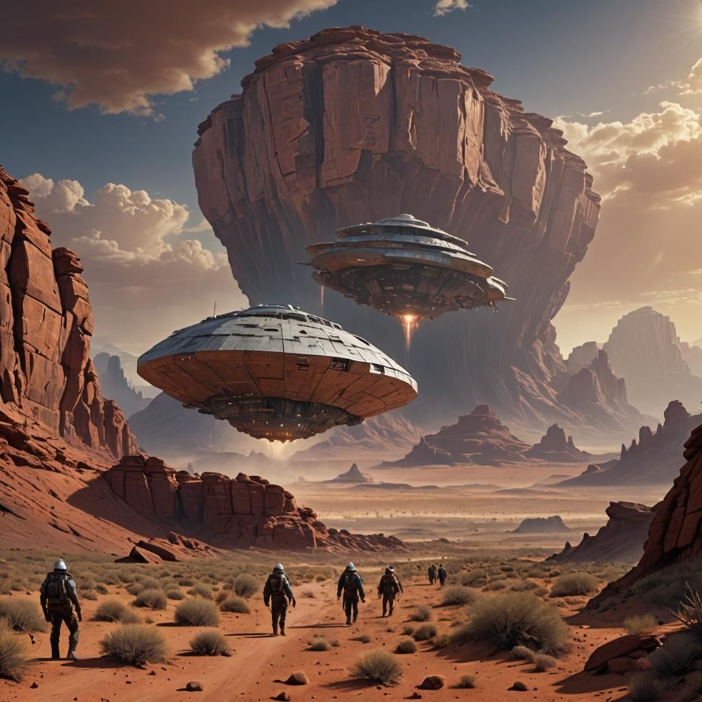 Archaeologists Discover Spacecraft in Arizona Desert