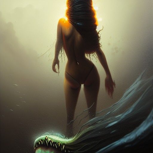 Hyperrealistic Cyborg Portrait in Rutkowski Style