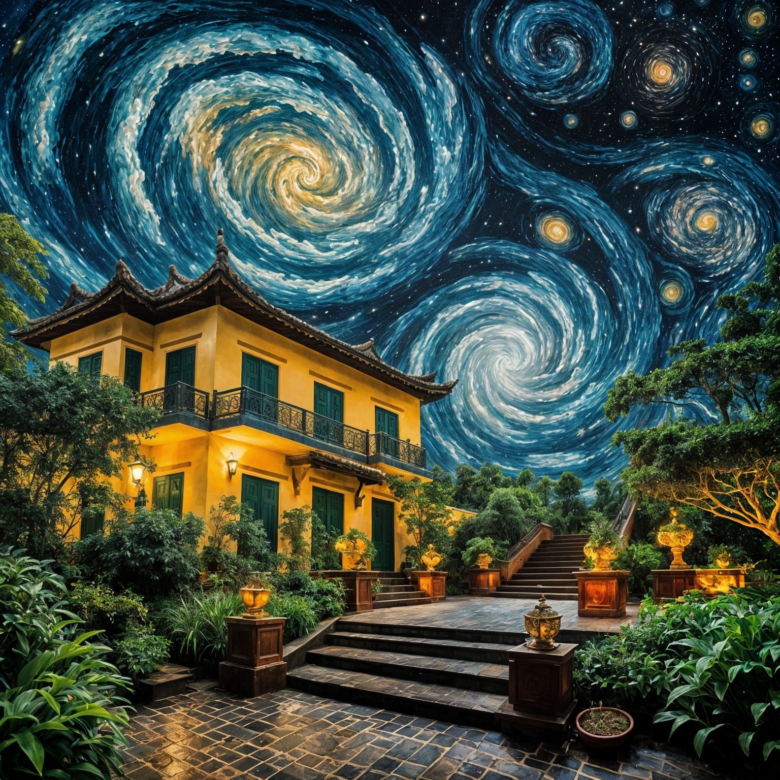 Starry garden