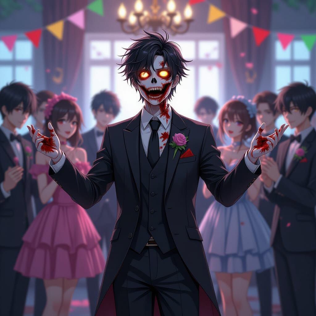 Zombie Prom Night at Undead High School