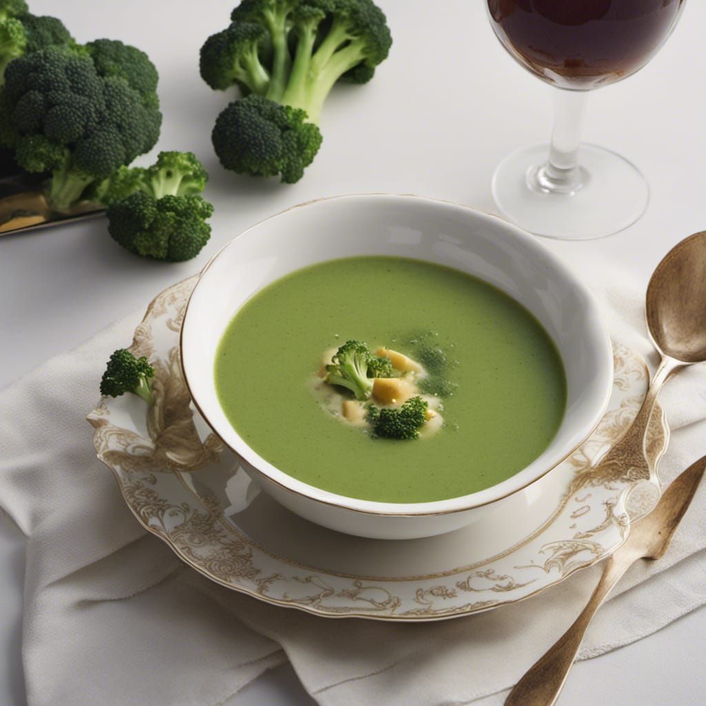 Rococo Broccoli Soup Art