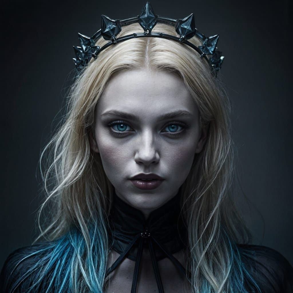 Gothic Aurora as a Disney Princess