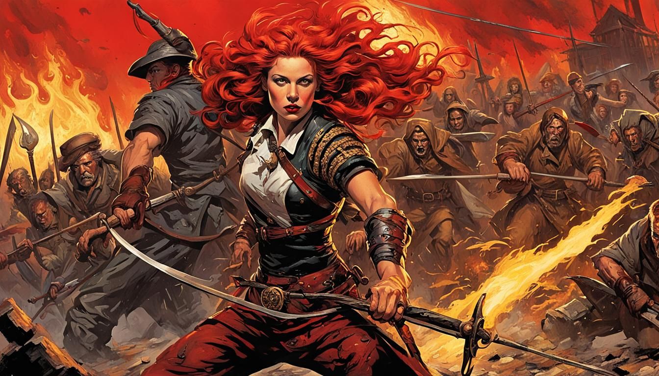 RED SONYA of ROGATINO, Robert E. Howard's Polish-Ukranian Fr...