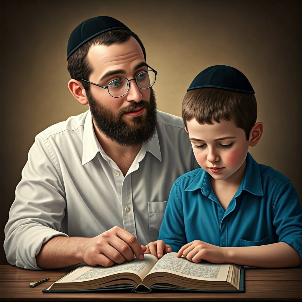 Warm Jewish Mentorship in a Soothing Study Atmosphere