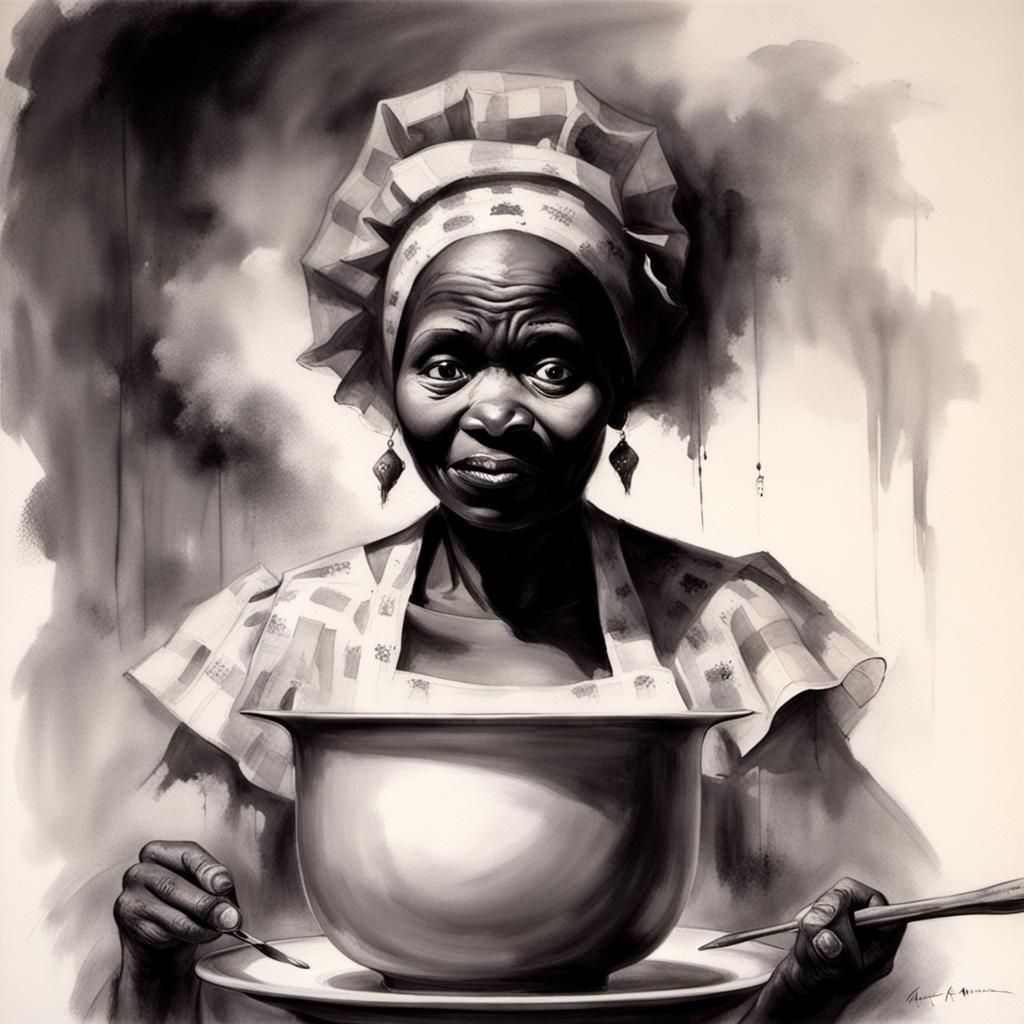 Creepy Aunt Jemima in Gammell's Style