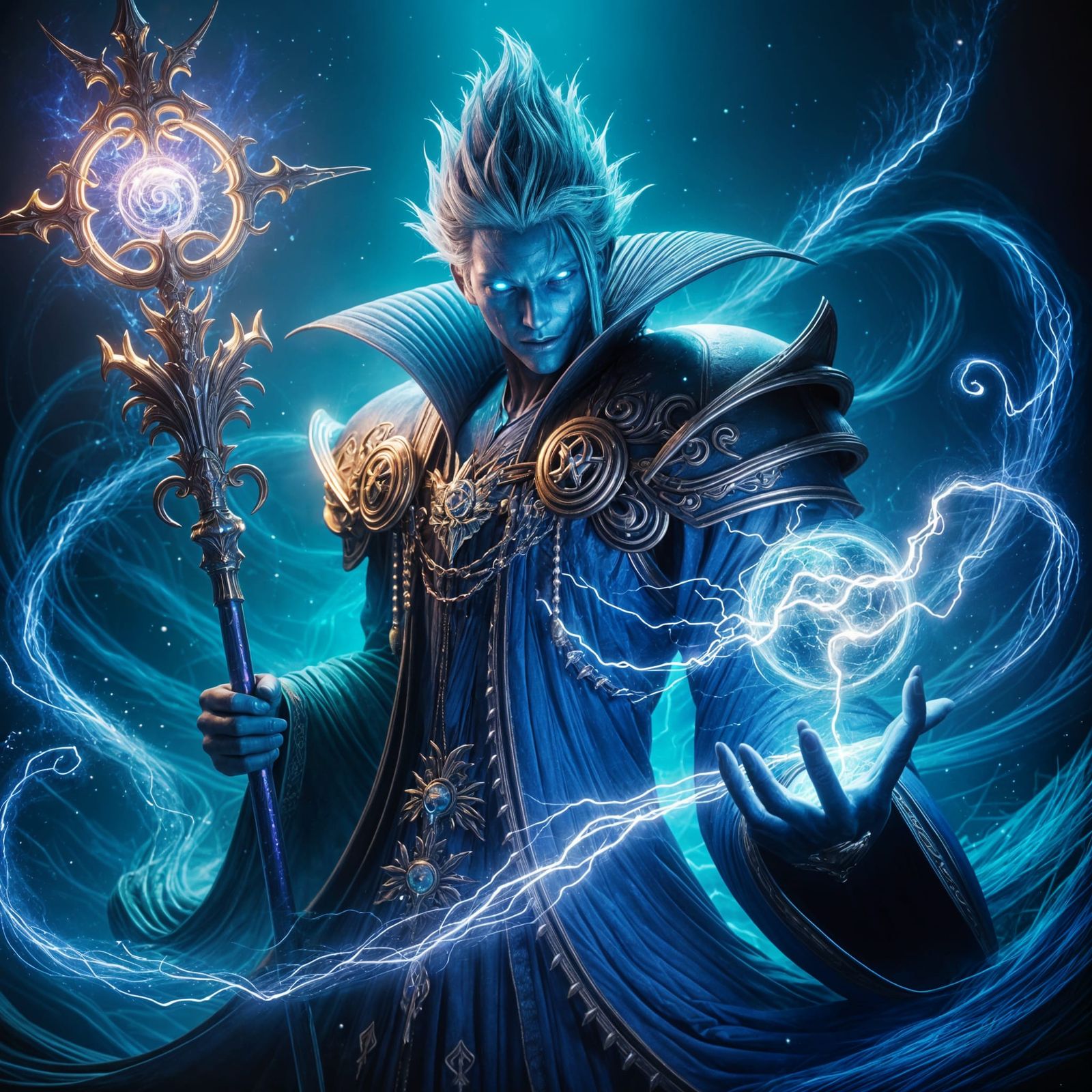Ramuh thunder Esper Reborn