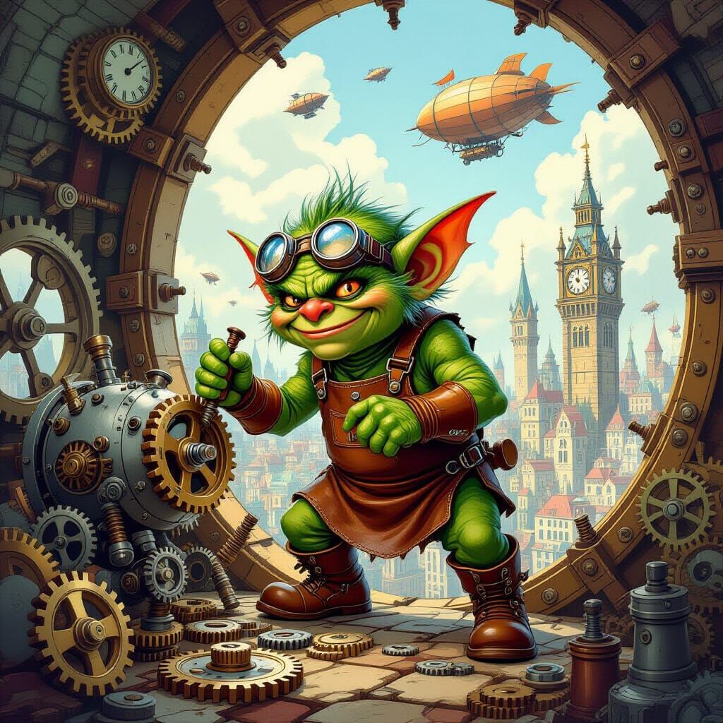 A mischievous, evil gremlin 1