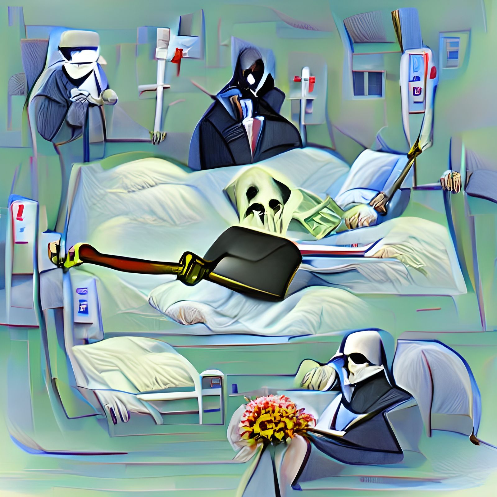 AI Interpretation of Death Insurance Concept