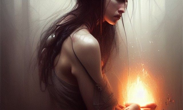Hyperrealistic Tears: A Colorful Digital Illustration