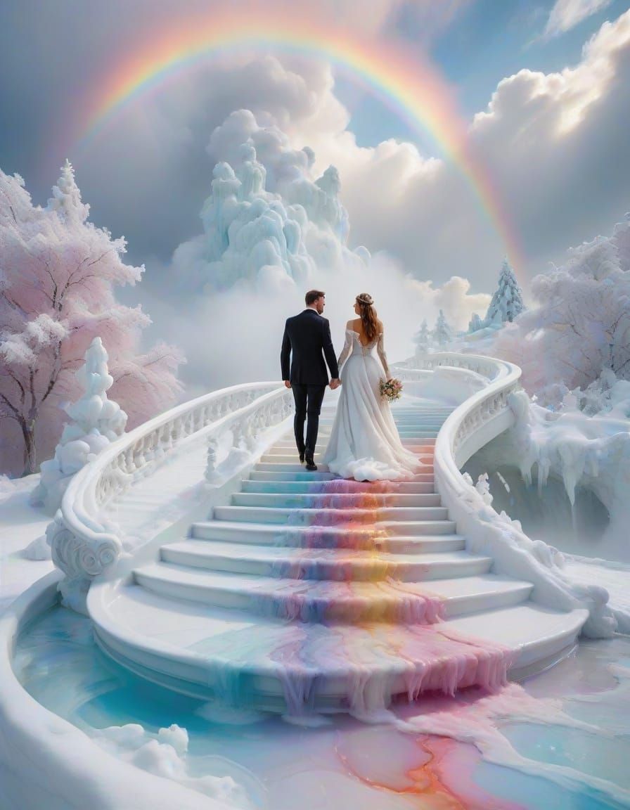 Whimsical Winter Wonderland of Newlywed Bliss