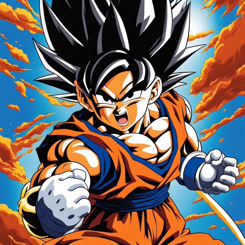 Dragonball Anime Key Visual Art