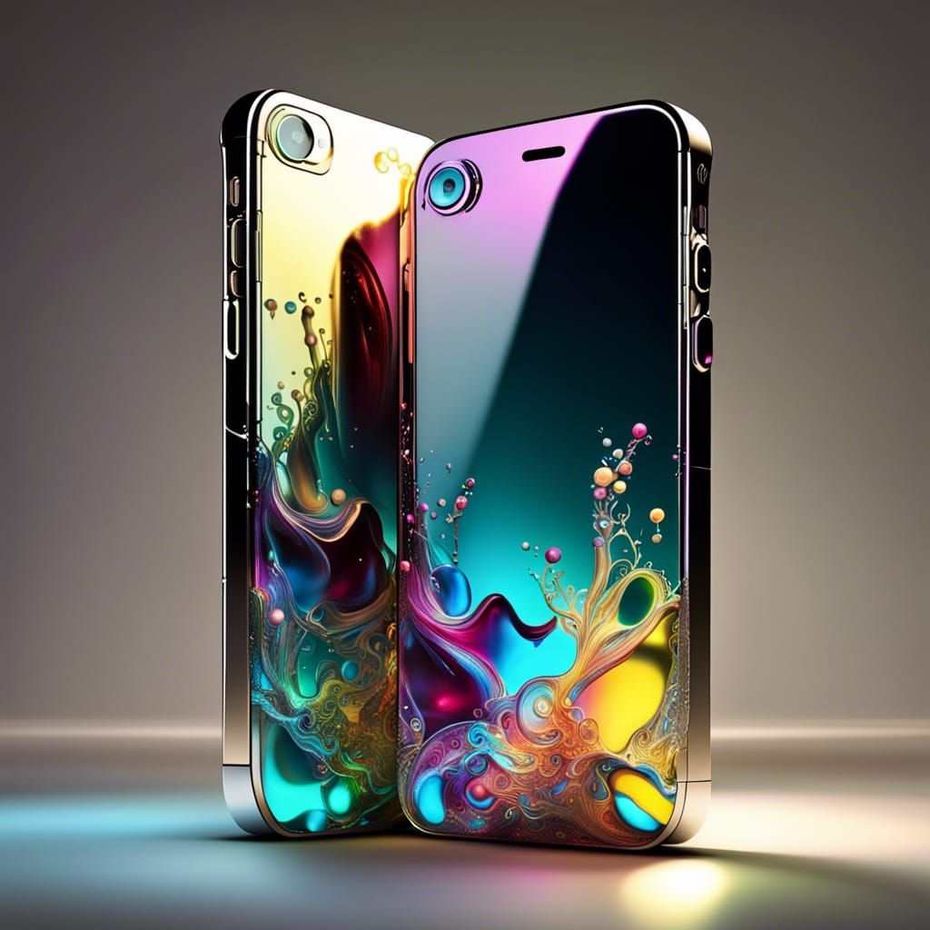 Hyperrealistic iPhone wallpaper