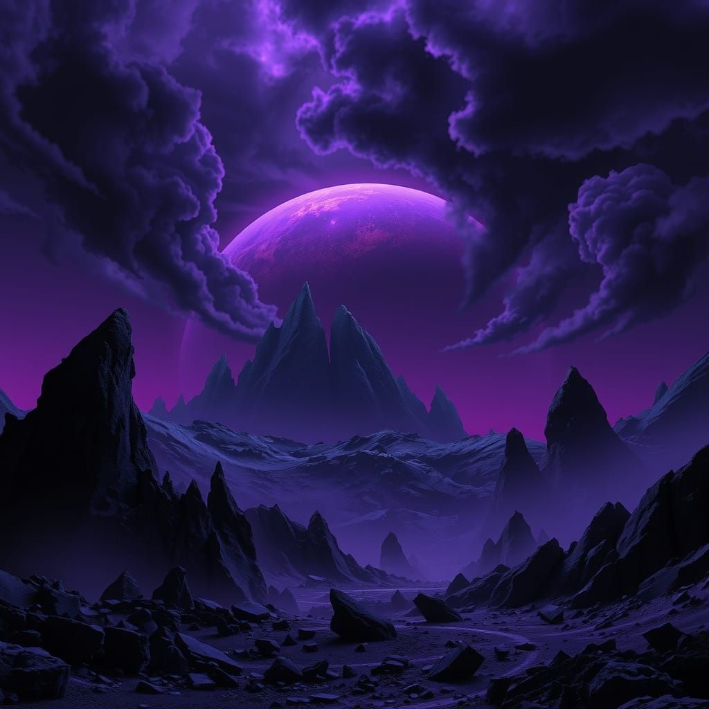 Felonir: A Foreboding Planet in Eternal Twilight