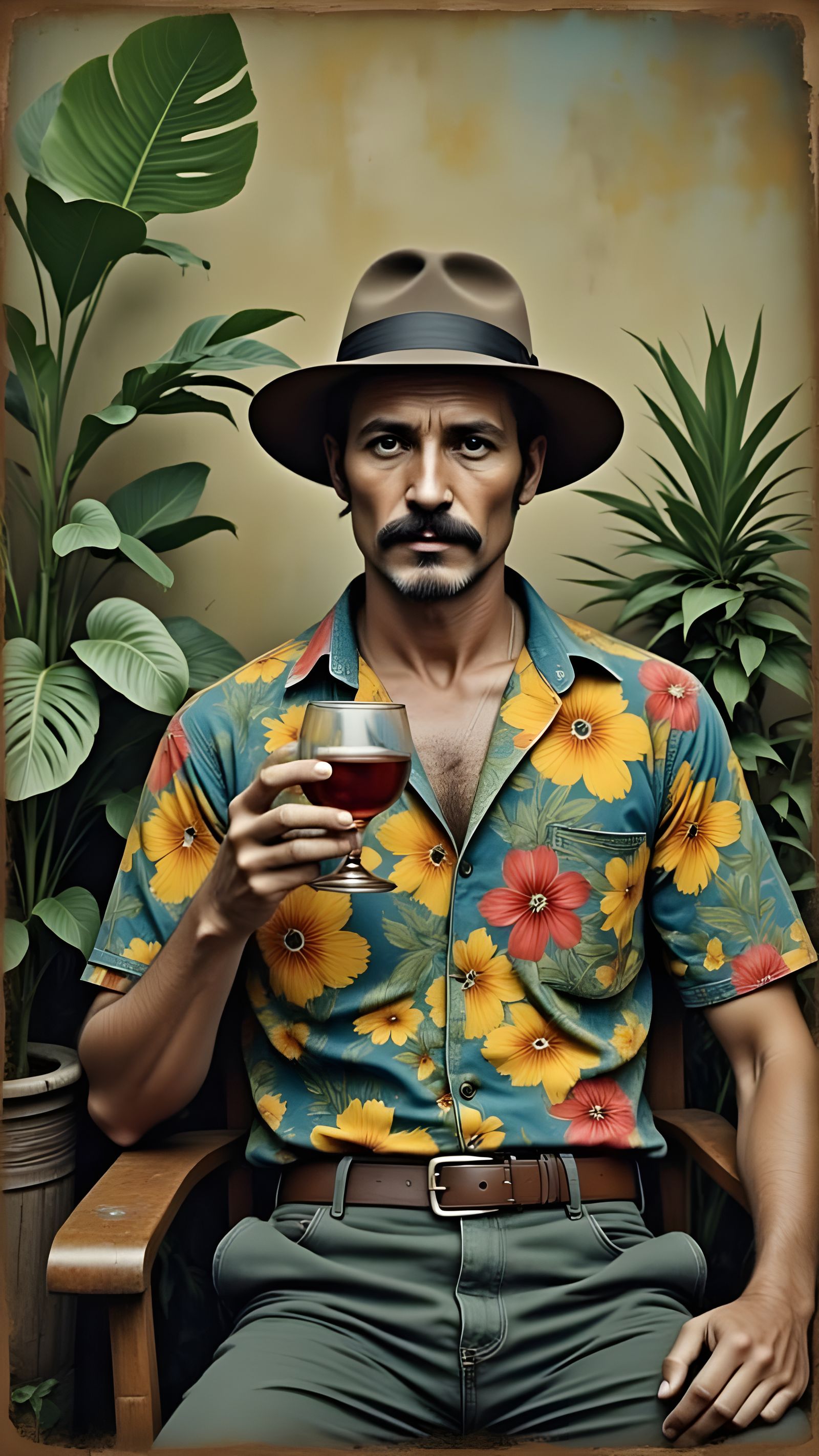 The hat makes the man.