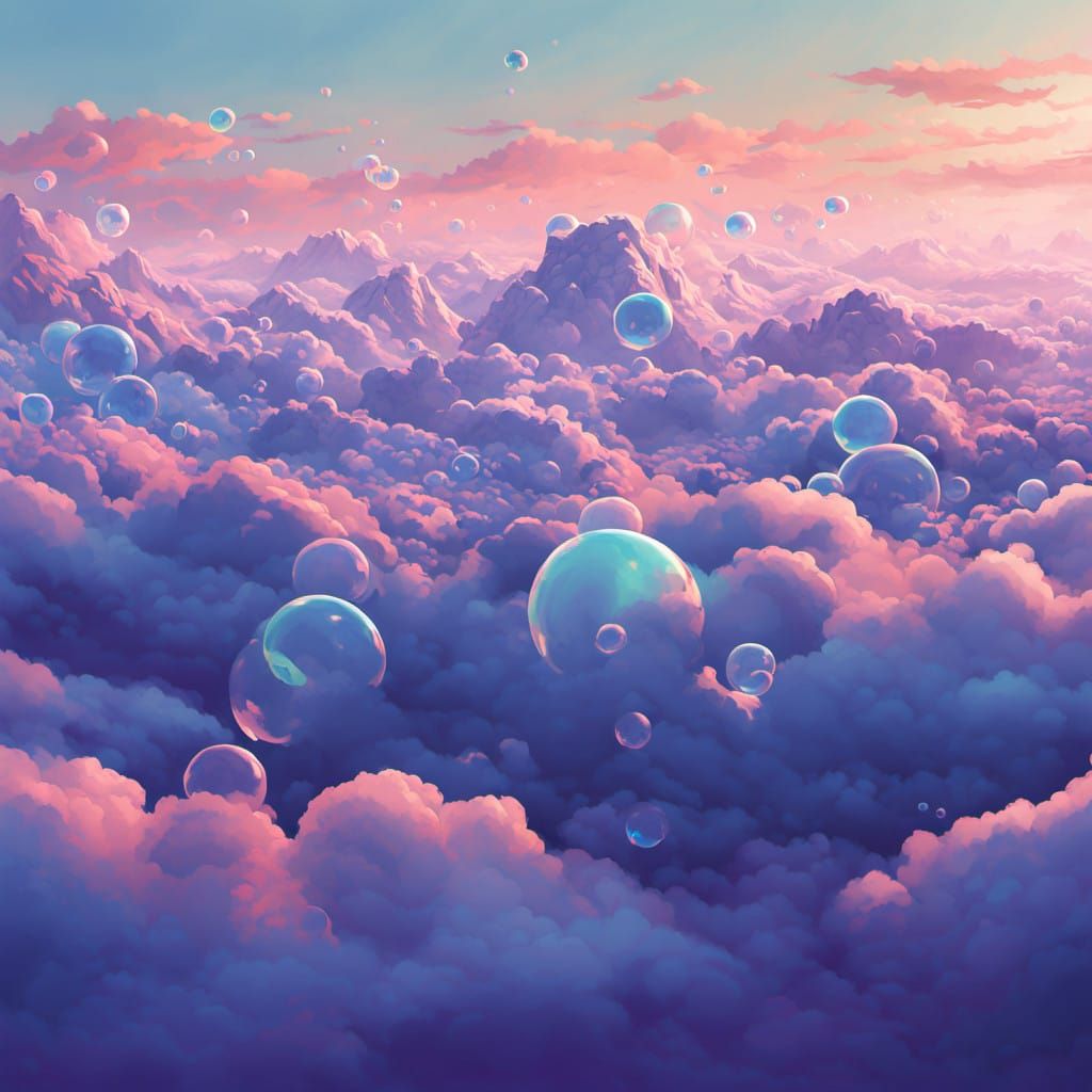 Enchanted Dreamscapes in Pastel Hues