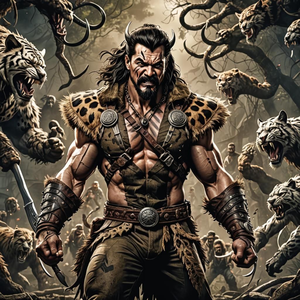 Hyperrealistic Kraven The Hunter Marvel