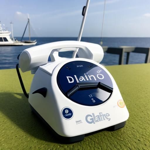 AI Generated Navy Dolphin Image