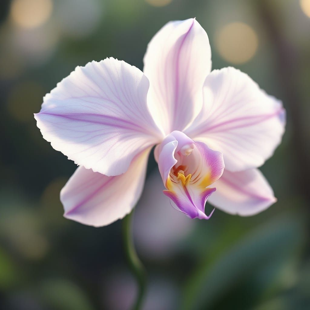 Ballerina Orchid: A Delicate Dance of Petals and Motion