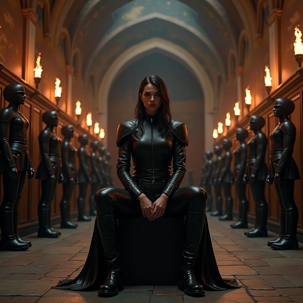 Lori Harvey in Sci-Fi Medieval Guard Uniform