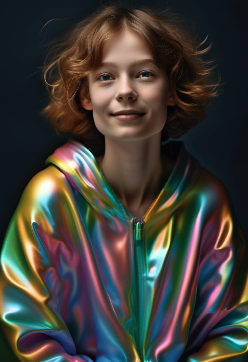 Smiling Aliens and Pets: Hyperrealistic Portrait