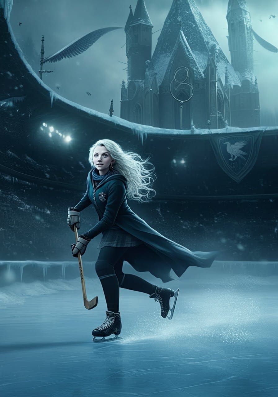 Luna Lovegood loves Hockey
