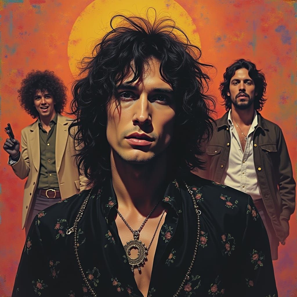 Morrison's Psychedelic Noir: A Surreal Doors Mashup